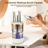 Quick & Hygienic USB Makeup Brush Cleaner