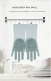 Multi-Purpose Silicone Dish Scrubber Gloves – Durable, Cold Weather Resistant, and Food Grade Safe