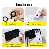 7 In 1 Kit Scalable Keyboard Cleaner Brush Earphone Cleaning Pen Cleaner