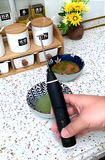 Handheld Electric Milk Frother and Food Blender.