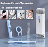 7 In 1 Kit Scalable Keyboard Cleaner Brush Earphone Cleaning Pen Cleaner