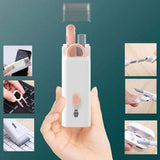 7 In 1 Kit Scalable Keyboard Cleaner Brush Earphone Cleaning Pen Cleaner