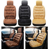 Car Cushion Seat Back Support Velvet Car Cushion